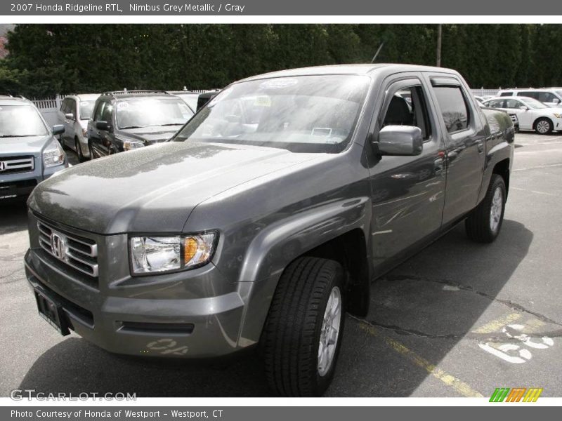 Nimbus Grey Metallic / Gray 2007 Honda Ridgeline RTL