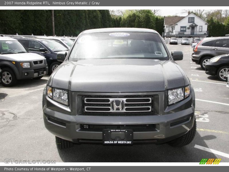 Nimbus Grey Metallic / Gray 2007 Honda Ridgeline RTL