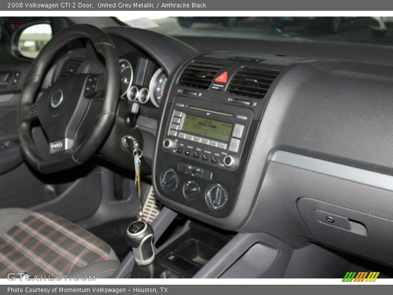 United Grey Metallic / Anthracite Black 2008 Volkswagen GTI 2 Door