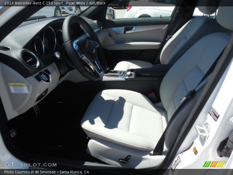 Polar White / Ash/Black 2014 Mercedes-Benz C 250 Sport