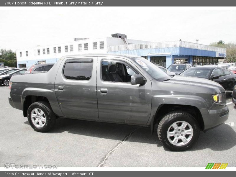 Nimbus Grey Metallic / Gray 2007 Honda Ridgeline RTL