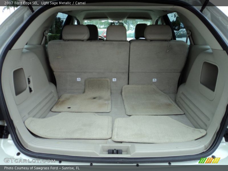 Light Sage Metallic / Camel 2007 Ford Edge SEL