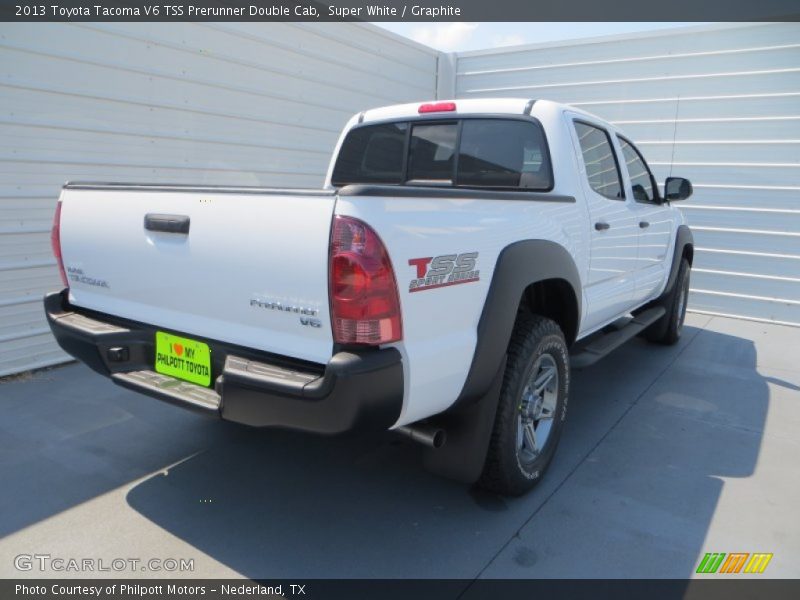 Super White / Graphite 2013 Toyota Tacoma V6 TSS Prerunner Double Cab