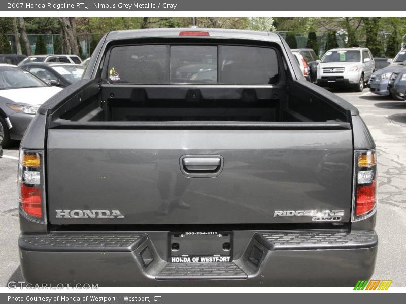 Nimbus Grey Metallic / Gray 2007 Honda Ridgeline RTL