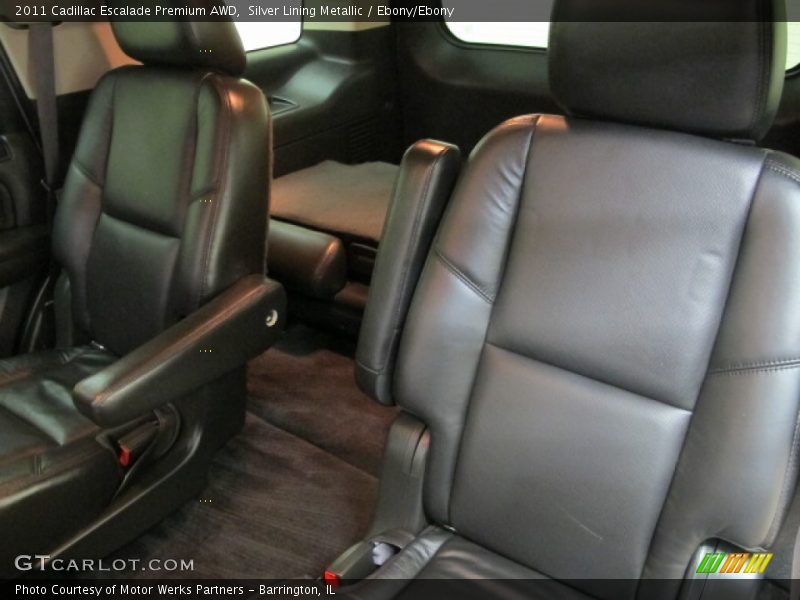 Silver Lining Metallic / Ebony/Ebony 2011 Cadillac Escalade Premium AWD