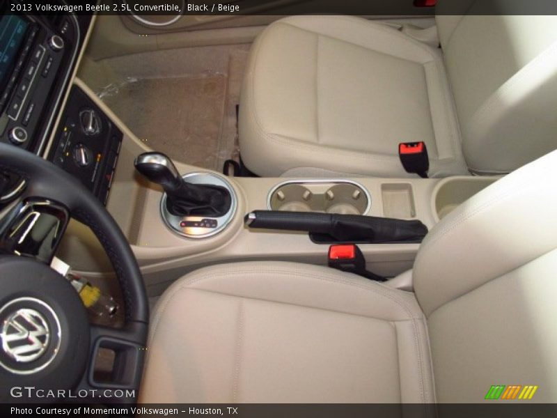 Black / Beige 2013 Volkswagen Beetle 2.5L Convertible