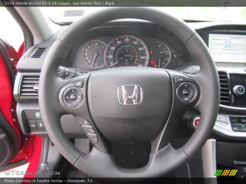  2014 Accord EX-L V6 Coupe Steering Wheel