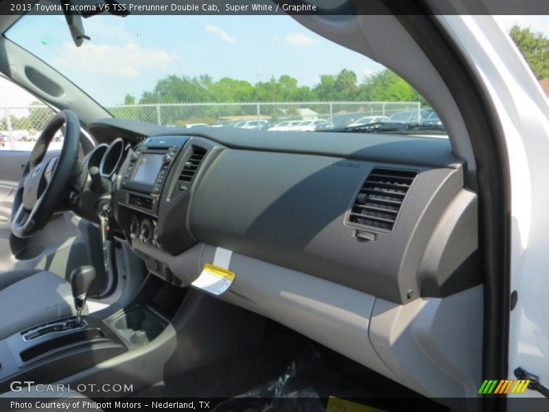 Super White / Graphite 2013 Toyota Tacoma V6 TSS Prerunner Double Cab