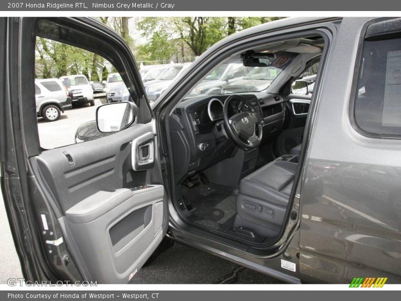 Nimbus Grey Metallic / Gray 2007 Honda Ridgeline RTL