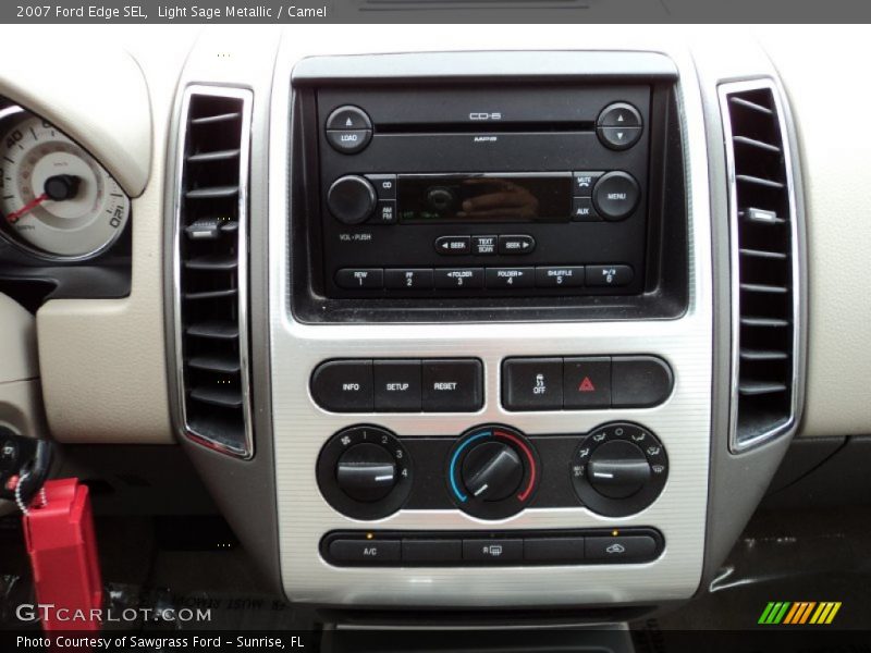 Light Sage Metallic / Camel 2007 Ford Edge SEL