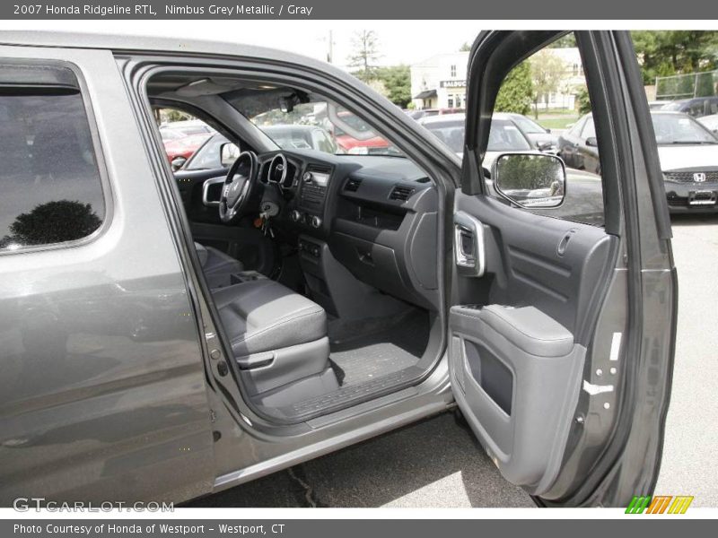 Nimbus Grey Metallic / Gray 2007 Honda Ridgeline RTL