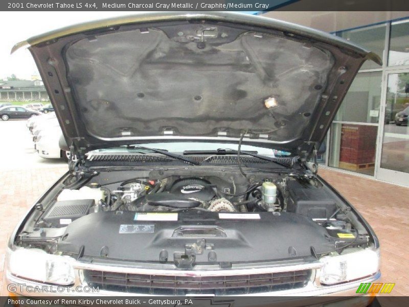 Medium Charcoal Gray Metallic / Graphite/Medium Gray 2001 Chevrolet Tahoe LS 4x4