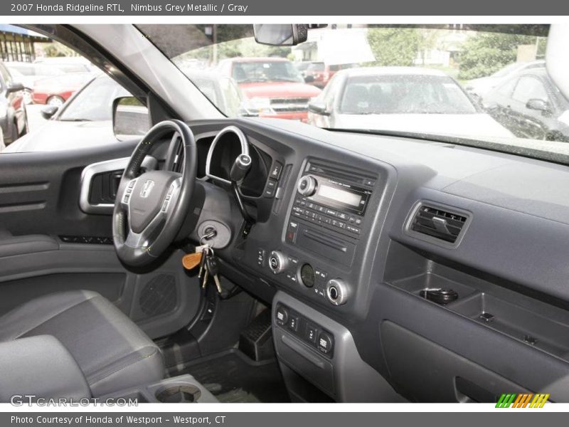 Nimbus Grey Metallic / Gray 2007 Honda Ridgeline RTL