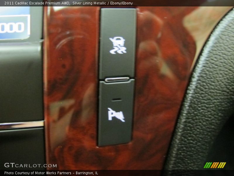 Silver Lining Metallic / Ebony/Ebony 2011 Cadillac Escalade Premium AWD