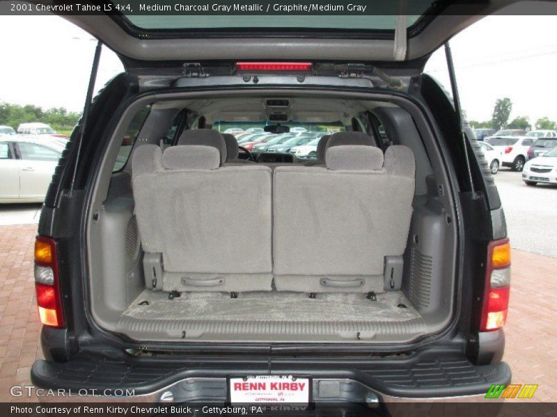 Medium Charcoal Gray Metallic / Graphite/Medium Gray 2001 Chevrolet Tahoe LS 4x4