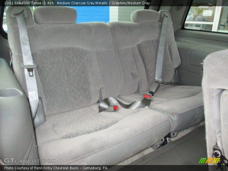 Medium Charcoal Gray Metallic / Graphite/Medium Gray 2001 Chevrolet Tahoe LS 4x4