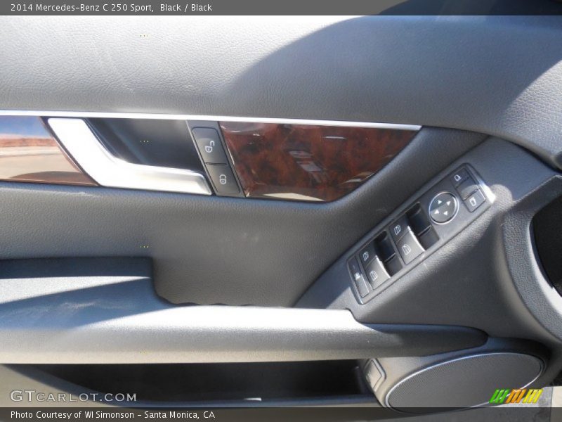 Black / Black 2014 Mercedes-Benz C 250 Sport