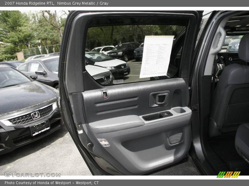 Nimbus Grey Metallic / Gray 2007 Honda Ridgeline RTL