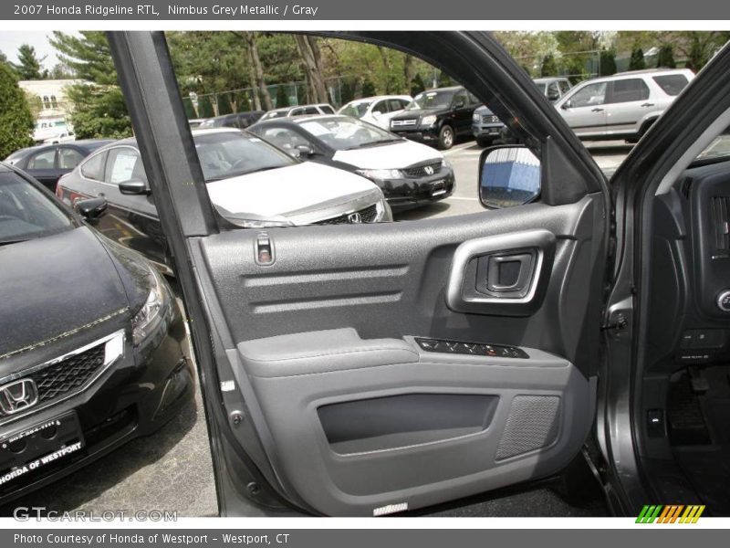 Nimbus Grey Metallic / Gray 2007 Honda Ridgeline RTL