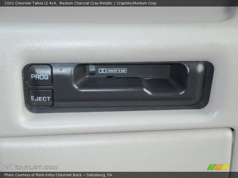 Medium Charcoal Gray Metallic / Graphite/Medium Gray 2001 Chevrolet Tahoe LS 4x4