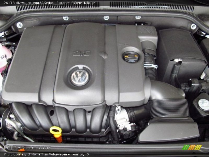 Black Uni / Cornsilk Beige 2013 Volkswagen Jetta SE Sedan