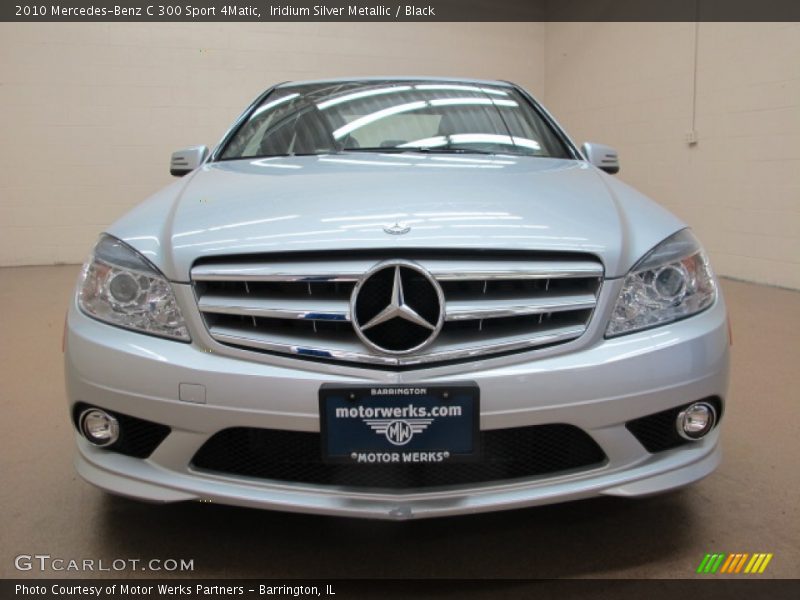 Iridium Silver Metallic / Black 2010 Mercedes-Benz C 300 Sport 4Matic