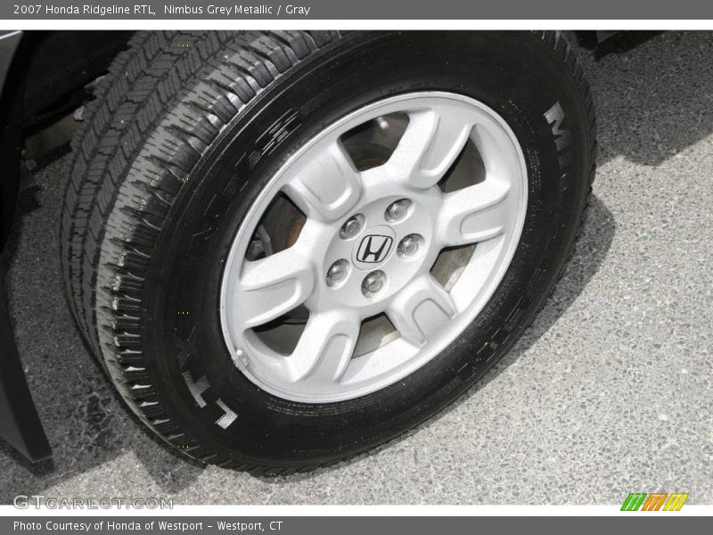 Nimbus Grey Metallic / Gray 2007 Honda Ridgeline RTL