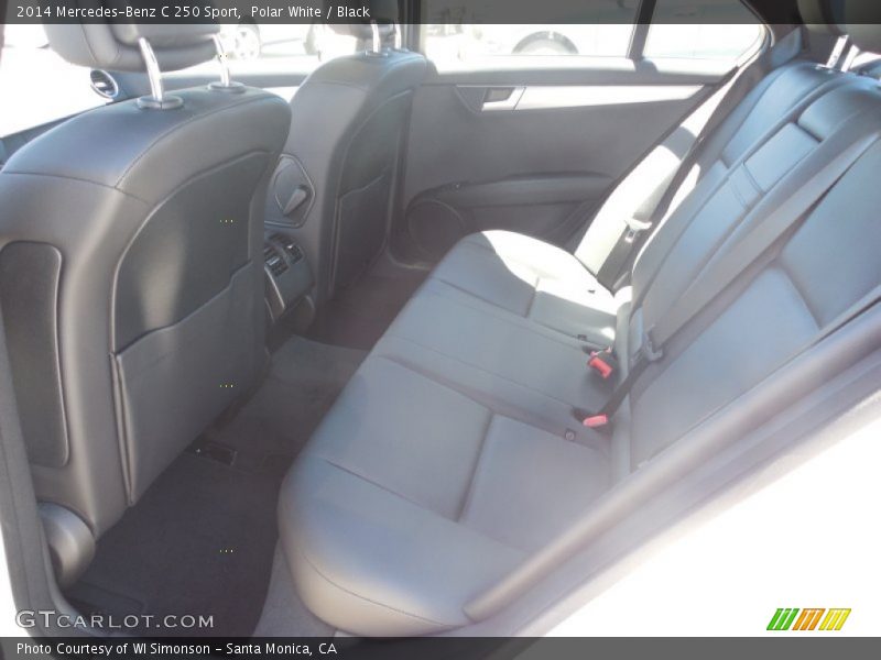 Polar White / Black 2014 Mercedes-Benz C 250 Sport