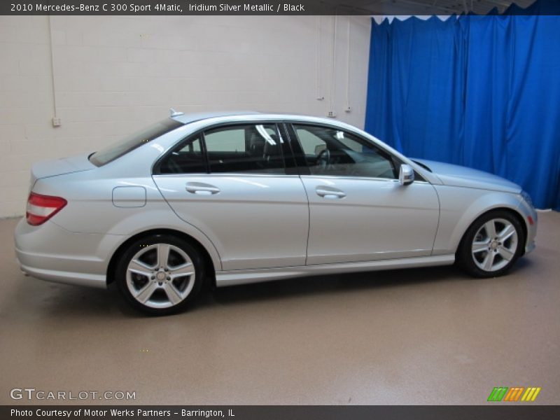 Iridium Silver Metallic / Black 2010 Mercedes-Benz C 300 Sport 4Matic