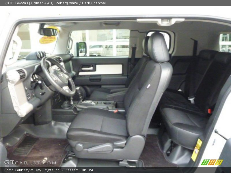  2010 FJ Cruiser 4WD Dark Charcoal Interior