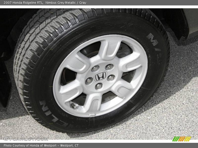 Nimbus Grey Metallic / Gray 2007 Honda Ridgeline RTL