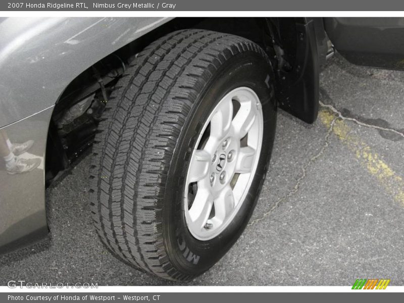 Nimbus Grey Metallic / Gray 2007 Honda Ridgeline RTL