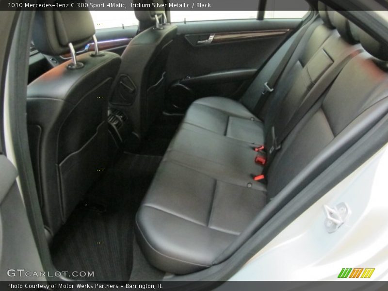 Iridium Silver Metallic / Black 2010 Mercedes-Benz C 300 Sport 4Matic