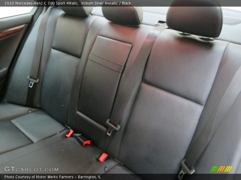 Iridium Silver Metallic / Black 2010 Mercedes-Benz C 300 Sport 4Matic
