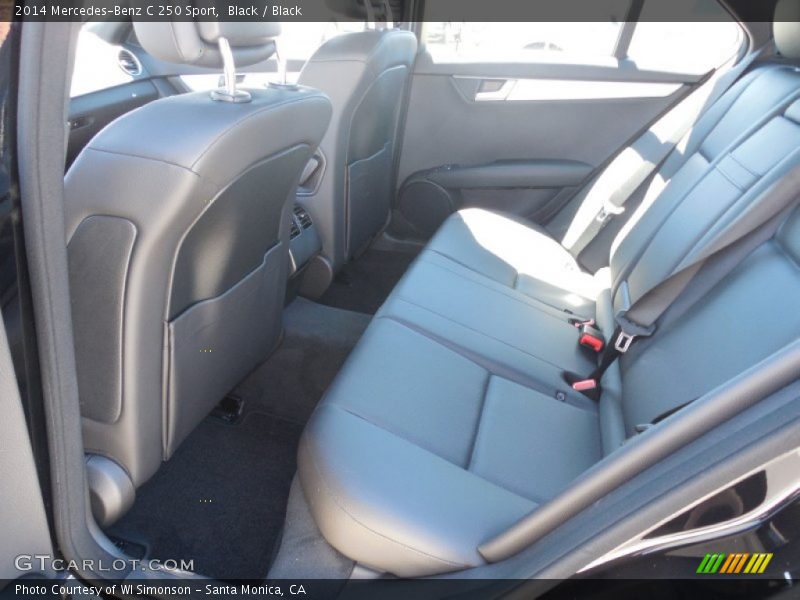 Black / Black 2014 Mercedes-Benz C 250 Sport