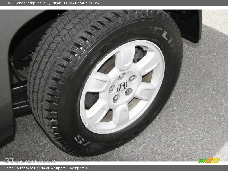 Nimbus Grey Metallic / Gray 2007 Honda Ridgeline RTL