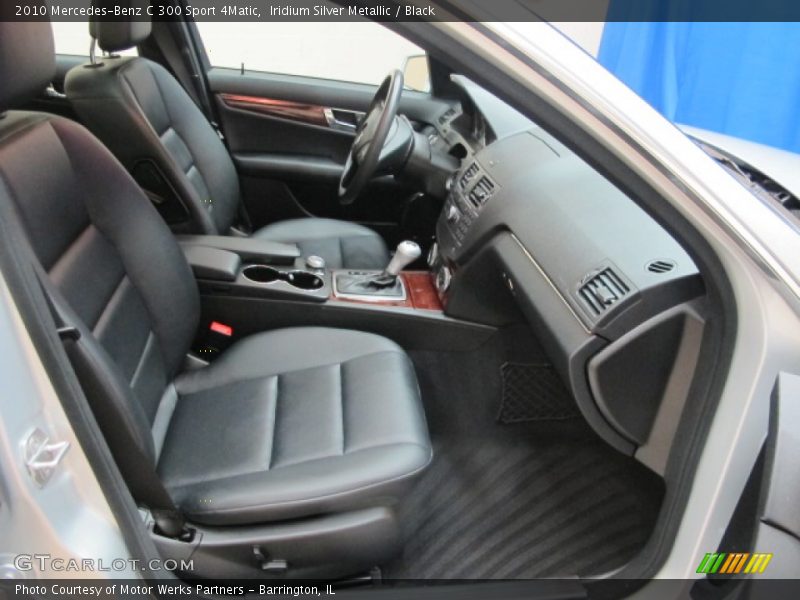 Iridium Silver Metallic / Black 2010 Mercedes-Benz C 300 Sport 4Matic