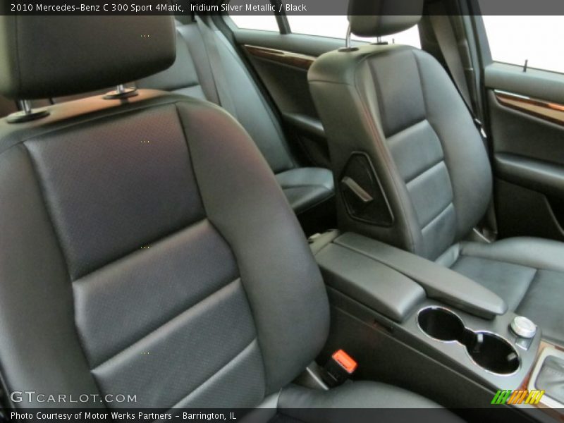Iridium Silver Metallic / Black 2010 Mercedes-Benz C 300 Sport 4Matic