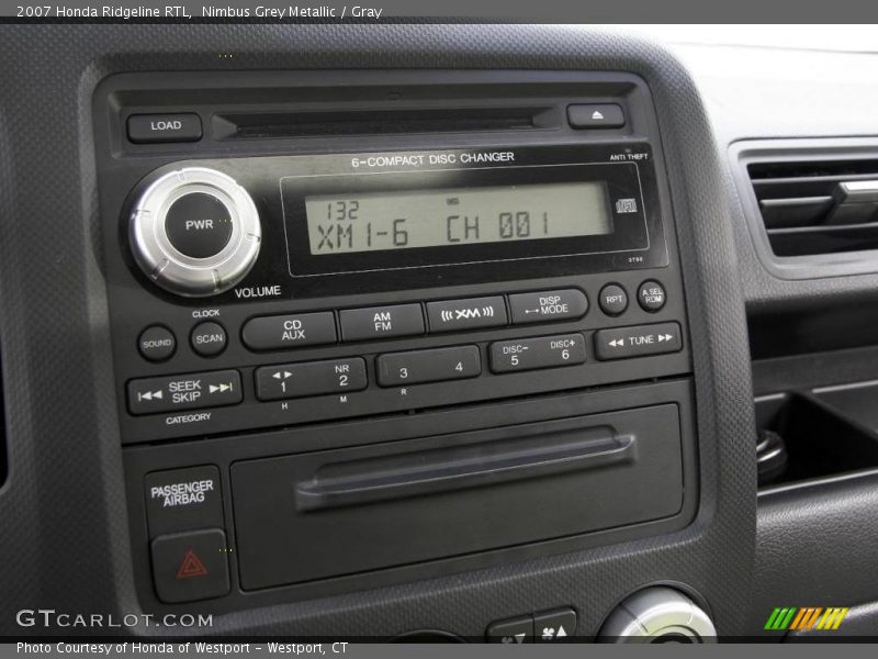 Nimbus Grey Metallic / Gray 2007 Honda Ridgeline RTL
