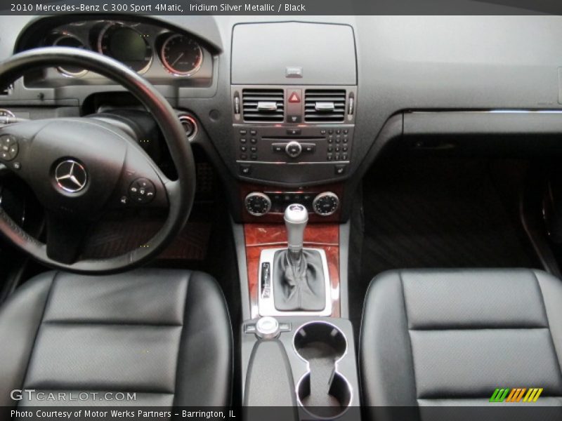 Iridium Silver Metallic / Black 2010 Mercedes-Benz C 300 Sport 4Matic
