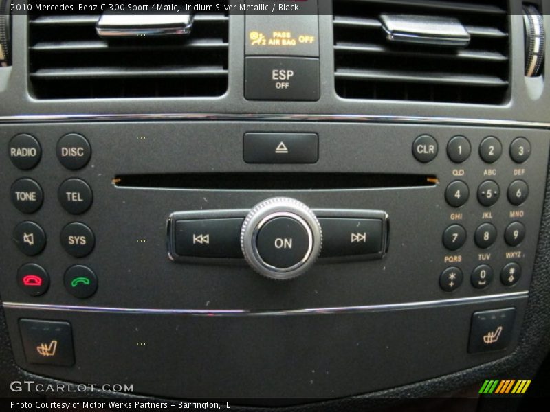 Iridium Silver Metallic / Black 2010 Mercedes-Benz C 300 Sport 4Matic