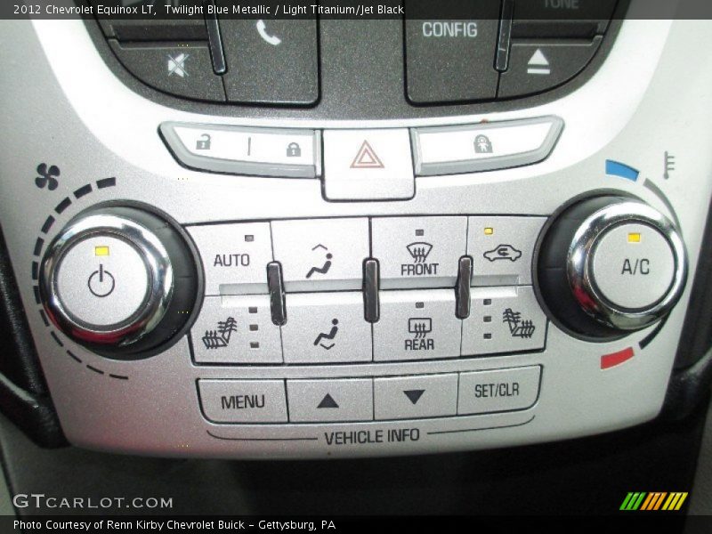Twilight Blue Metallic / Light Titanium/Jet Black 2012 Chevrolet Equinox LT