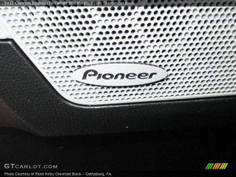 Twilight Blue Metallic / Light Titanium/Jet Black 2012 Chevrolet Equinox LT