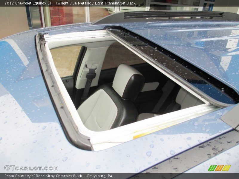 Twilight Blue Metallic / Light Titanium/Jet Black 2012 Chevrolet Equinox LT