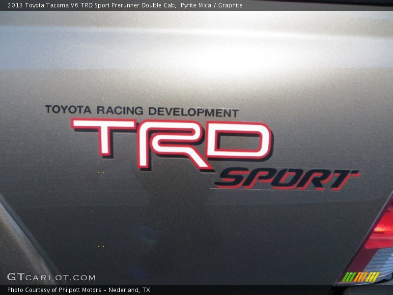 Pyrite Mica / Graphite 2013 Toyota Tacoma V6 TRD Sport Prerunner Double Cab