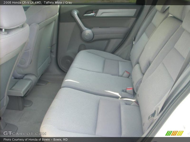 Taffeta White / Gray 2008 Honda CR-V LX 4WD