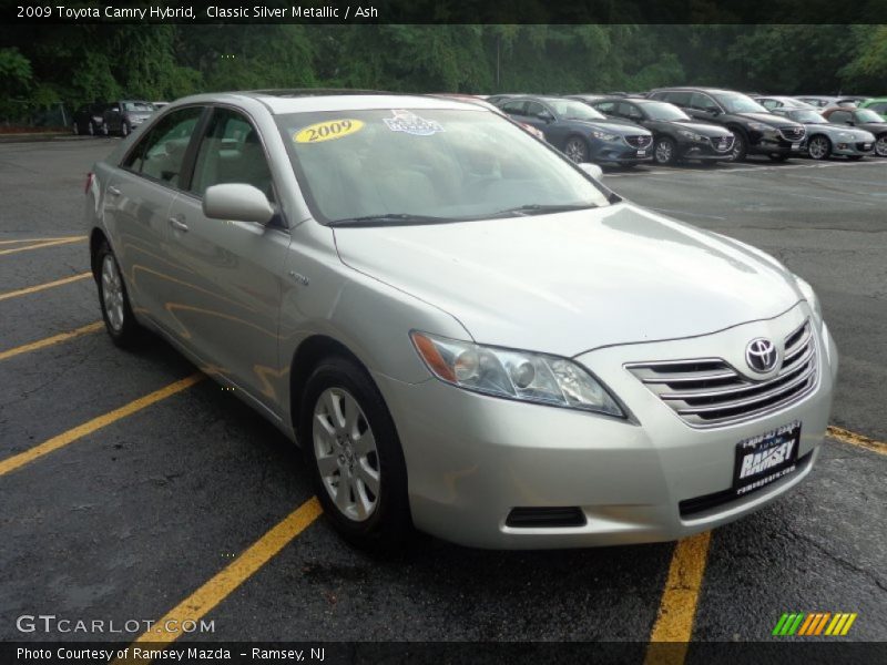 Classic Silver Metallic / Ash 2009 Toyota Camry Hybrid