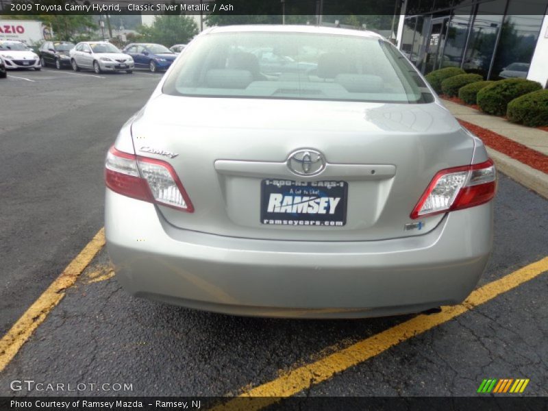 Classic Silver Metallic / Ash 2009 Toyota Camry Hybrid
