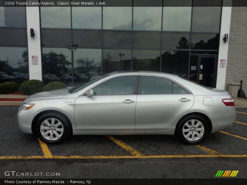 Classic Silver Metallic / Ash 2009 Toyota Camry Hybrid