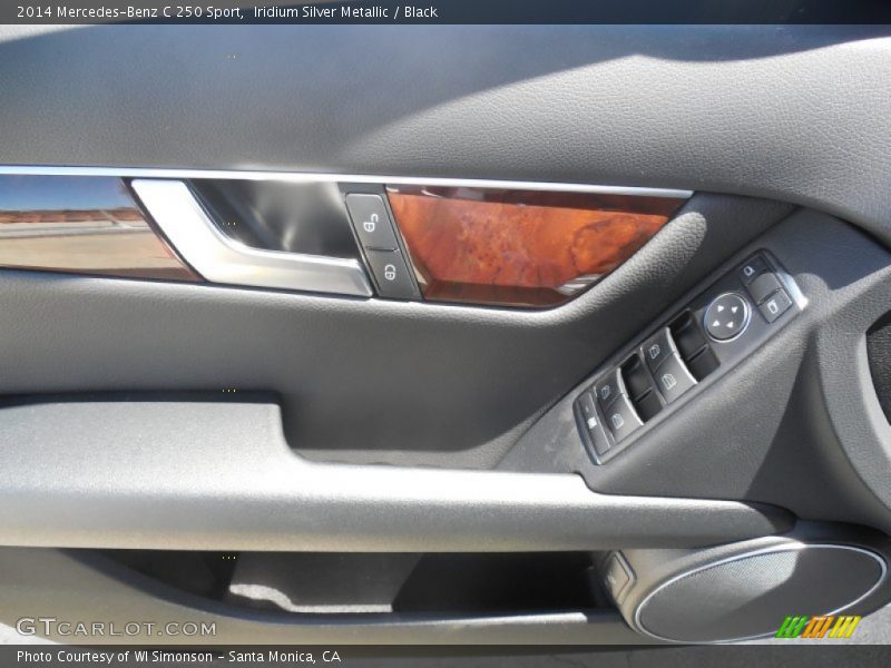 Iridium Silver Metallic / Black 2014 Mercedes-Benz C 250 Sport